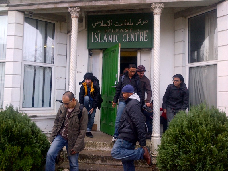 The only mosque in Belfast
